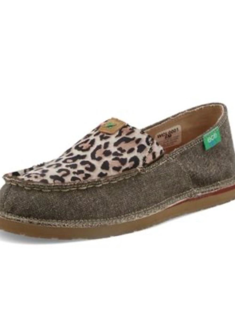 Twisted X Women's Slip-On Leopard Loafer WCL0001 ZDS size 10